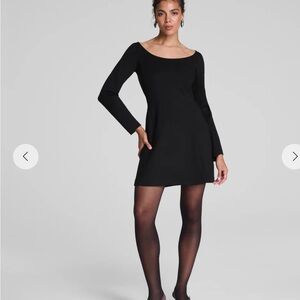 Spanx Black Long Sleeve Dress